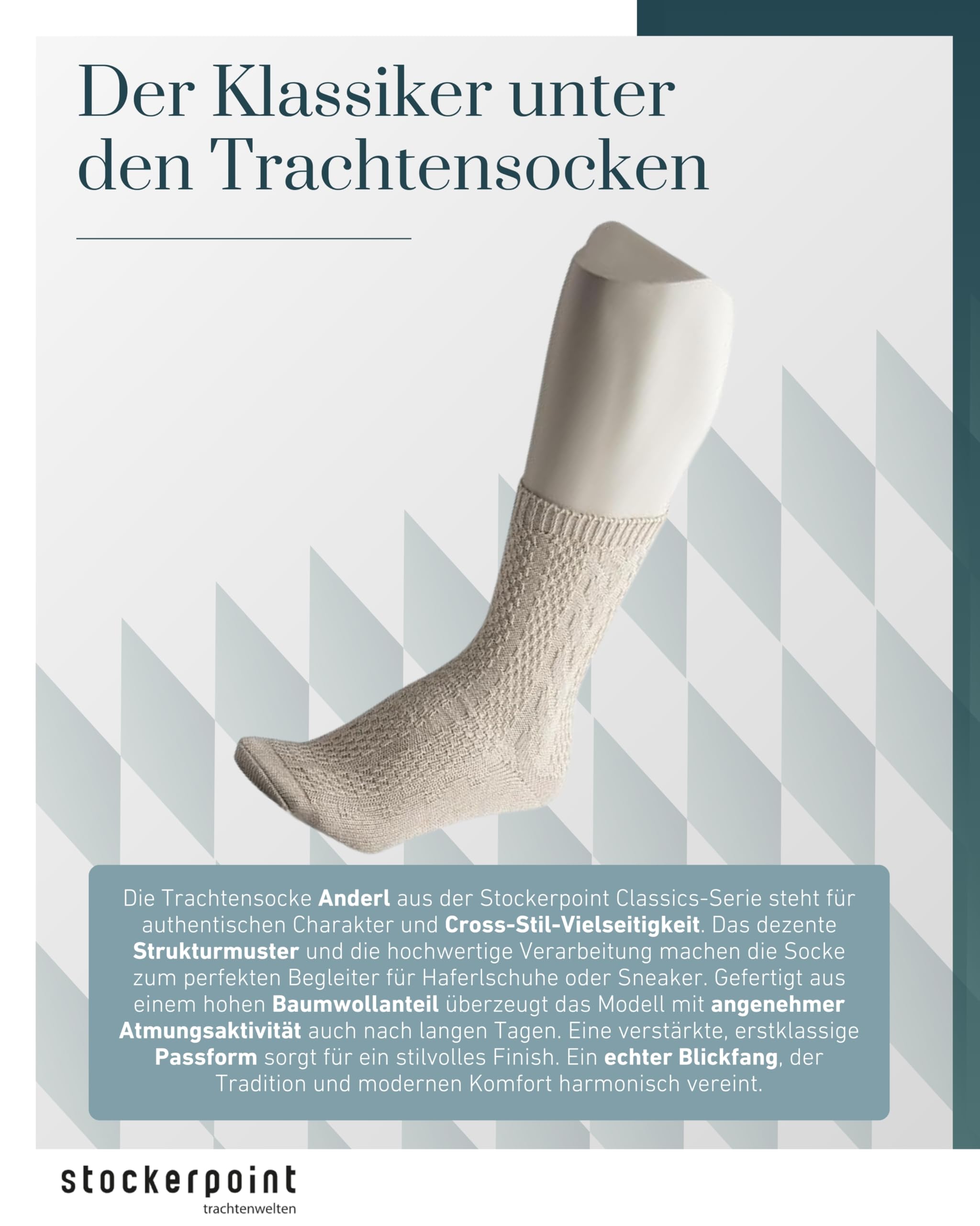 stockerpoint-trachtensocke-anderl-unisex image 3