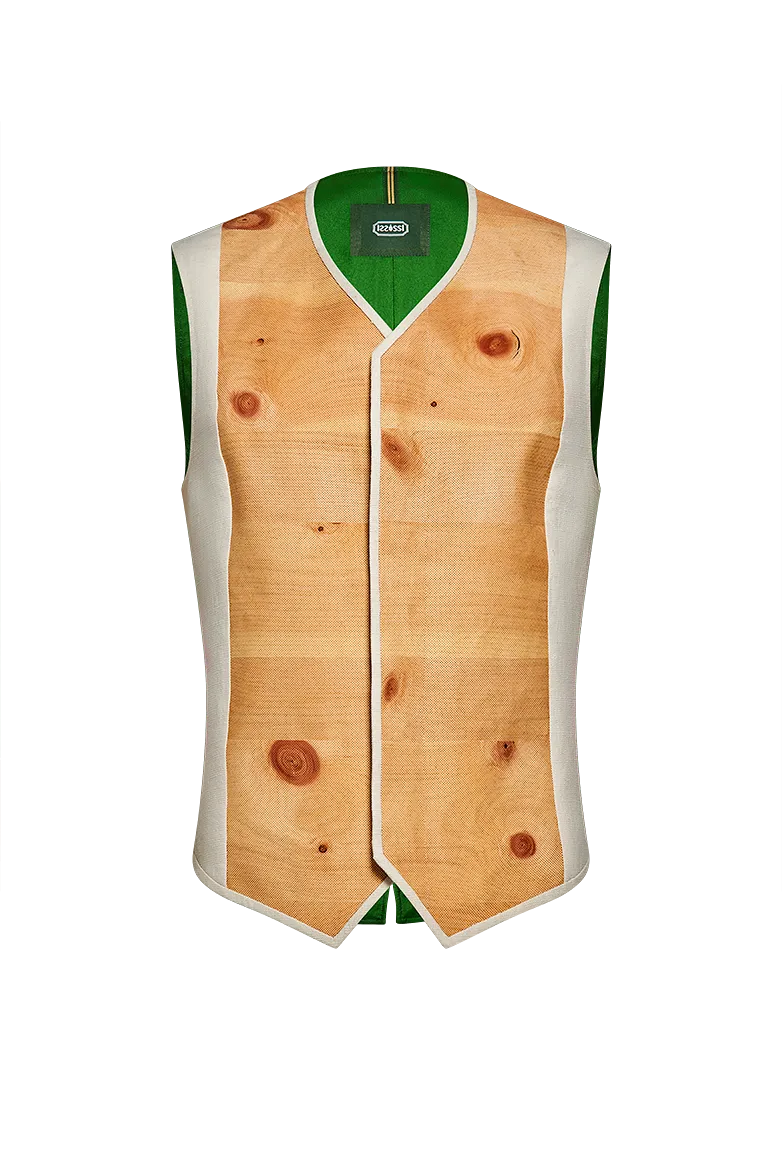 g-ssl-die-kraft-der-zirbe-gilet-f-r-m-nner-aus-leinen-mit-zirbenholz image 1