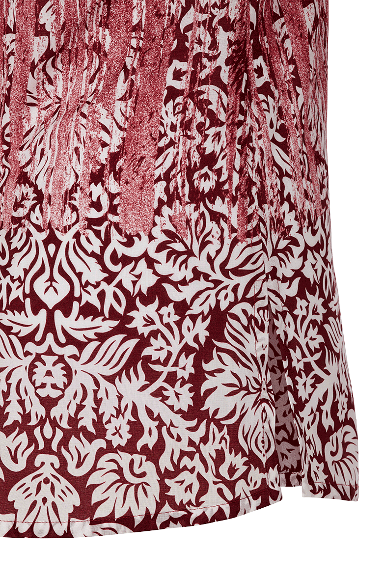 g-ssl-traum-damen-longbluse-rot-mit-d-grad-blattmuster image 5