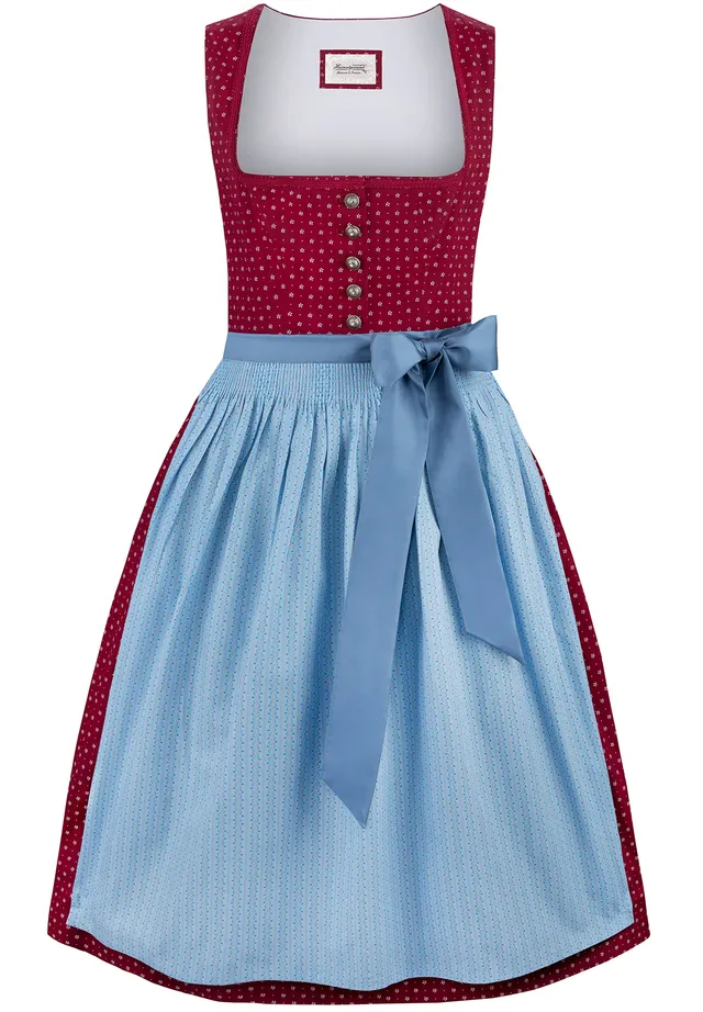 stockerpoint-dirndl-julina-midi-bordeaux-mit-print image 1