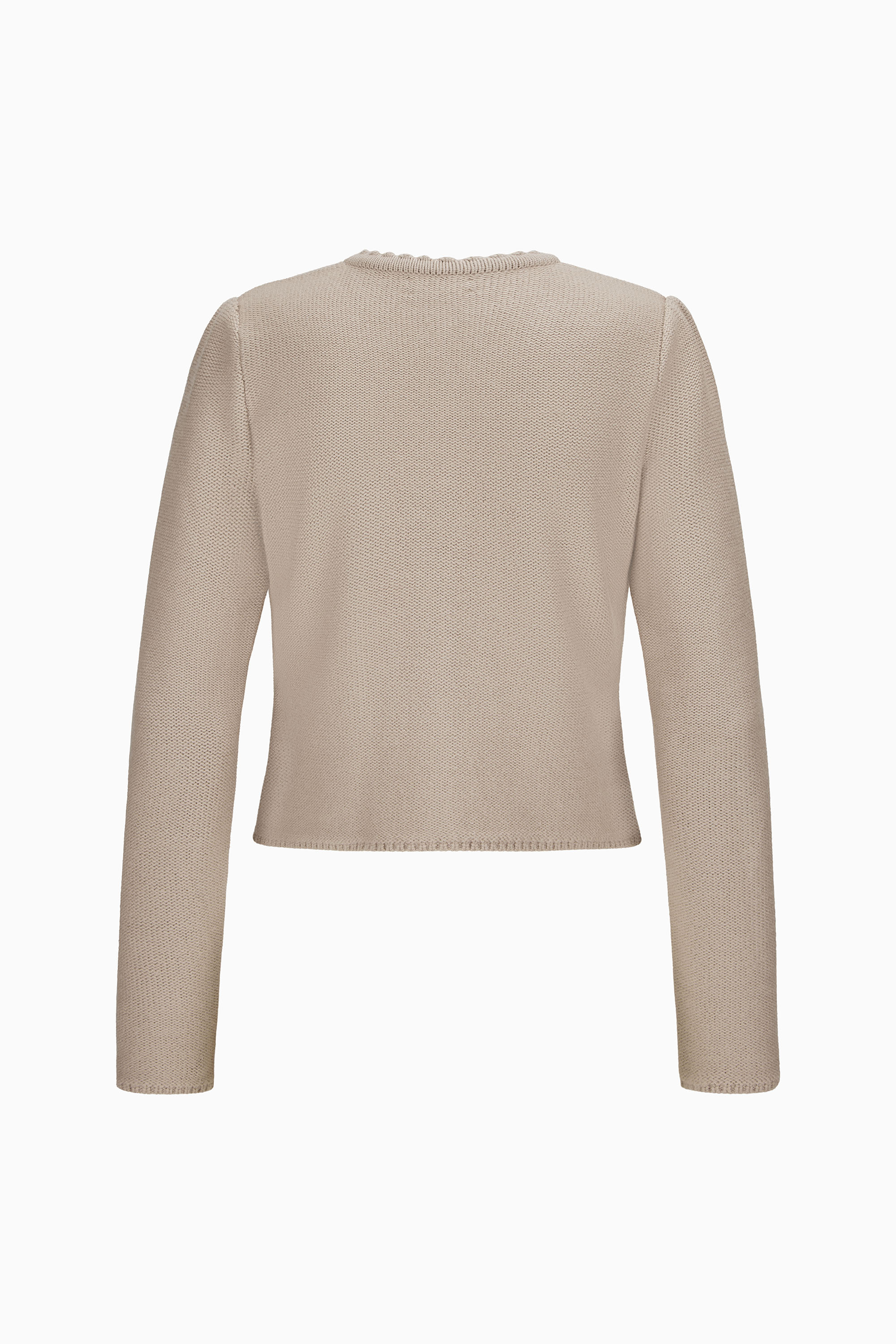 gottseidank-damenstrickjacke-mirl-stehkragen-und-puffarm image 2