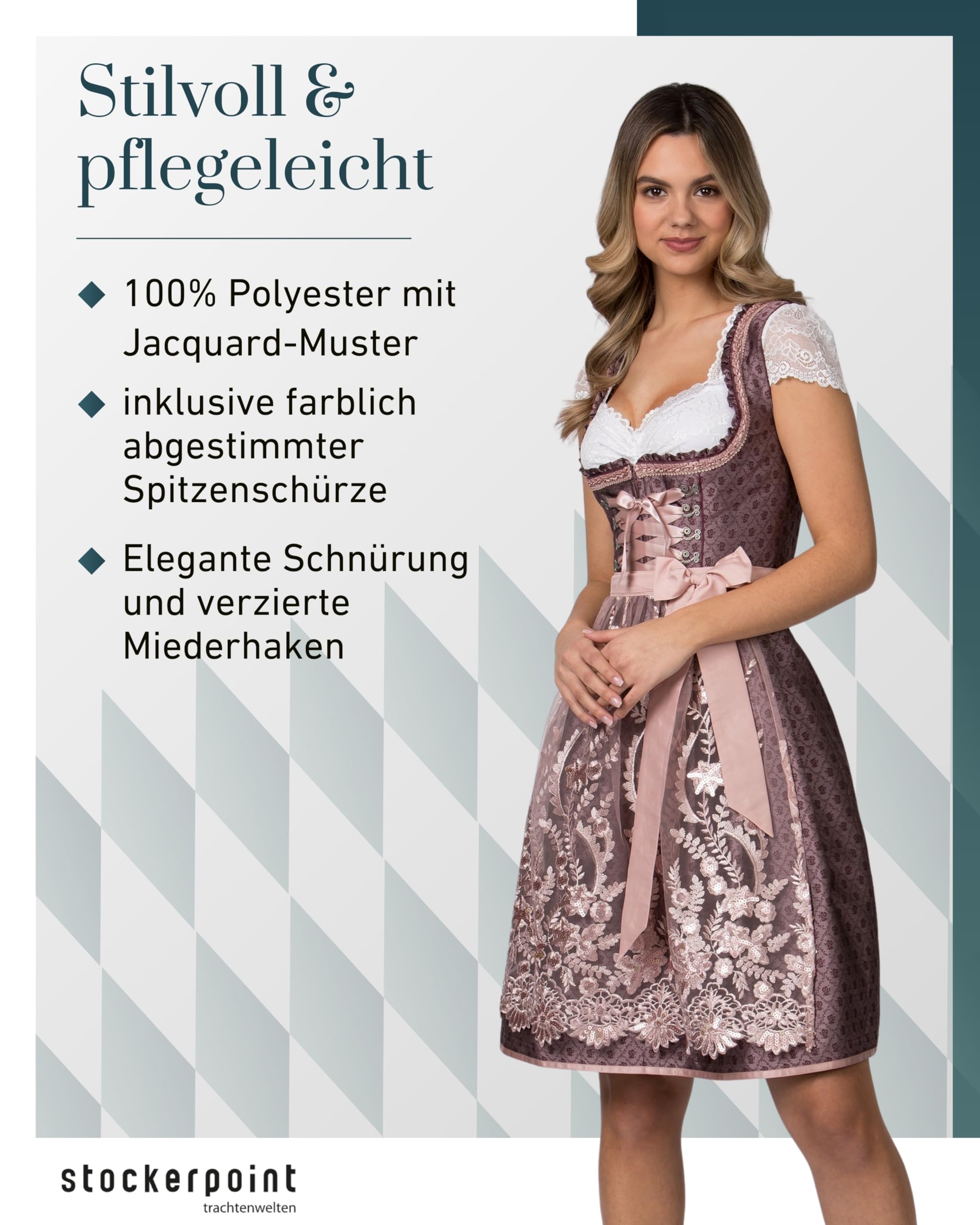 stockerpoint-palina-dirndl-gr-32-48-damen-trachtenkleid-mit-sch-rze image 3