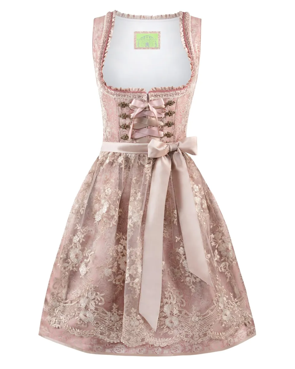 stockerpoint-dirndl-noelia-altrosa-mit-spitzensch-rze image 1