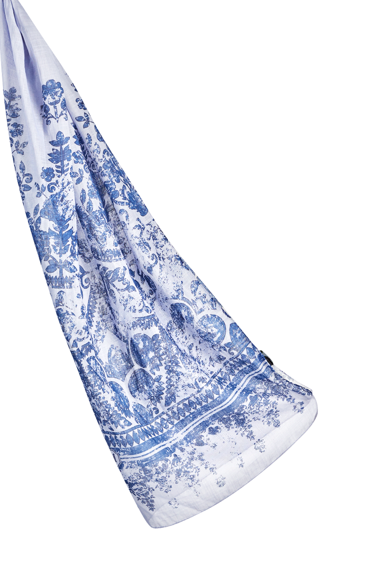 g-ssl-ornament-schal-tuch-baumwolle-70-x-200-cm-blau image 4