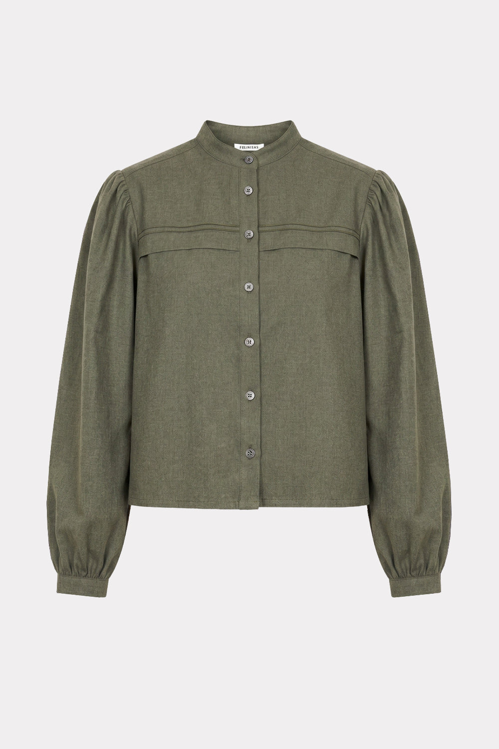 felicitas-damen-bluse-blenda-flanell-stehkragen image 1
