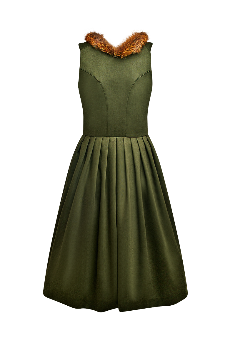 g-ssl-jagd-dirndl-mit-rotfuchsband-und-m-nchner-ausschnitt image 2