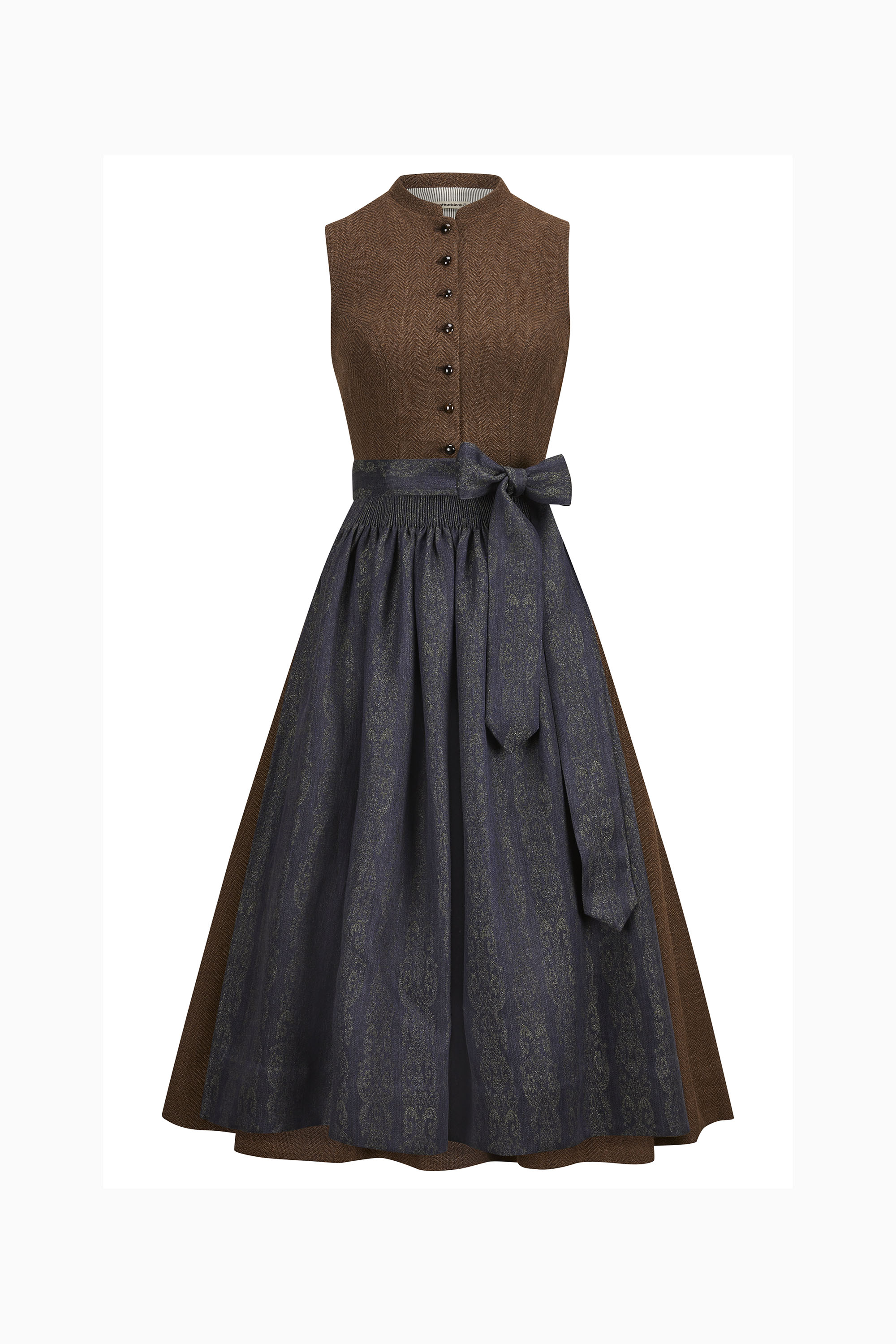 gottseidank-dirndl-magda-hochgeschlossen-mit-stehkragen image 1