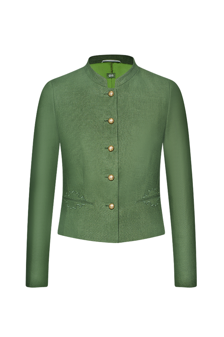 g-ssl-green-jacket-damen-leinenblazer-trachtenjacke-gr-n image 1