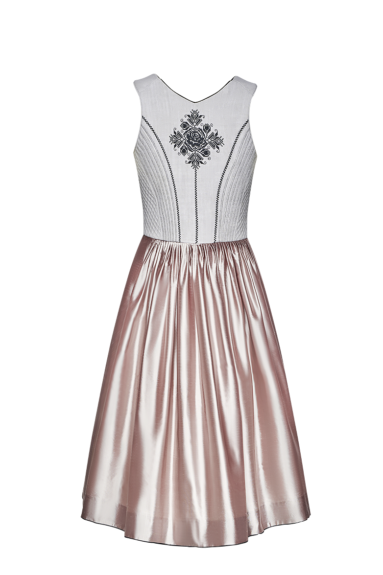 g-ssl-original-bauernleinen-dirndl-mit-seidenrock image 2