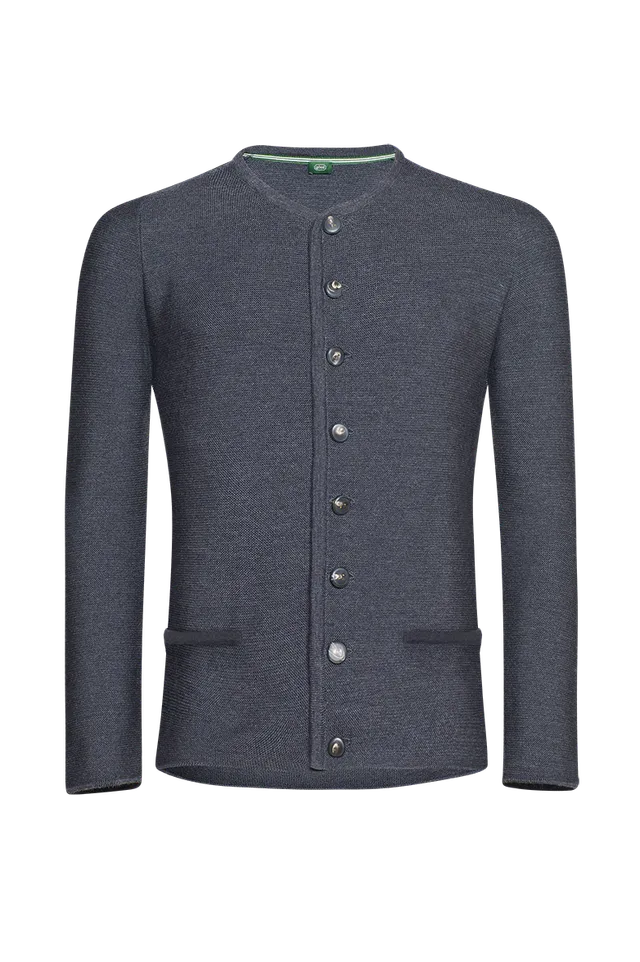 g-ssl-strickjacke-blau-schurwolle-links-links-mit-bein-kn-pfen image 1