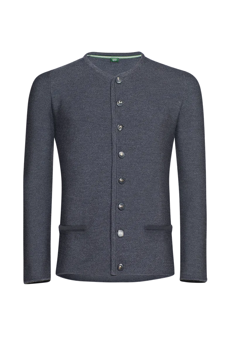 g-ssl-strickjacke-blau-schurwolle-links-links-mit-bein-kn-pfen image 1