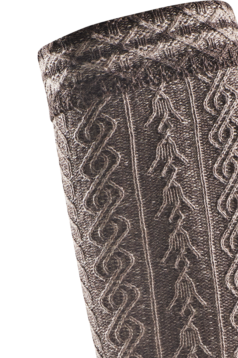 g-ssl-plattierte-stutzen-herren-merino-stutzen-gr-n-mit-zopfmuster image 6