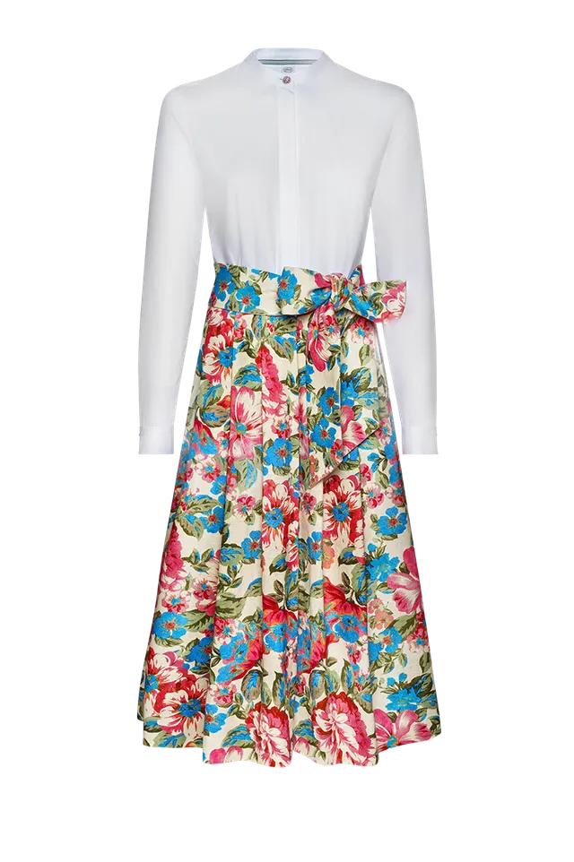 g-ssl-blusenkleid-mit-floralem-leinenrock-aus-anna-plochl-satin image 1