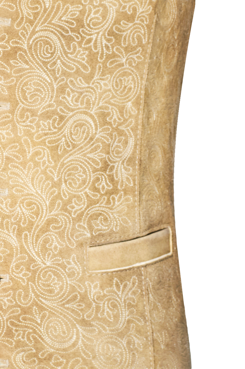 g-ssl-lederhosen-gilet-hirschleder-braun-mit-hornkn-pfen image 5