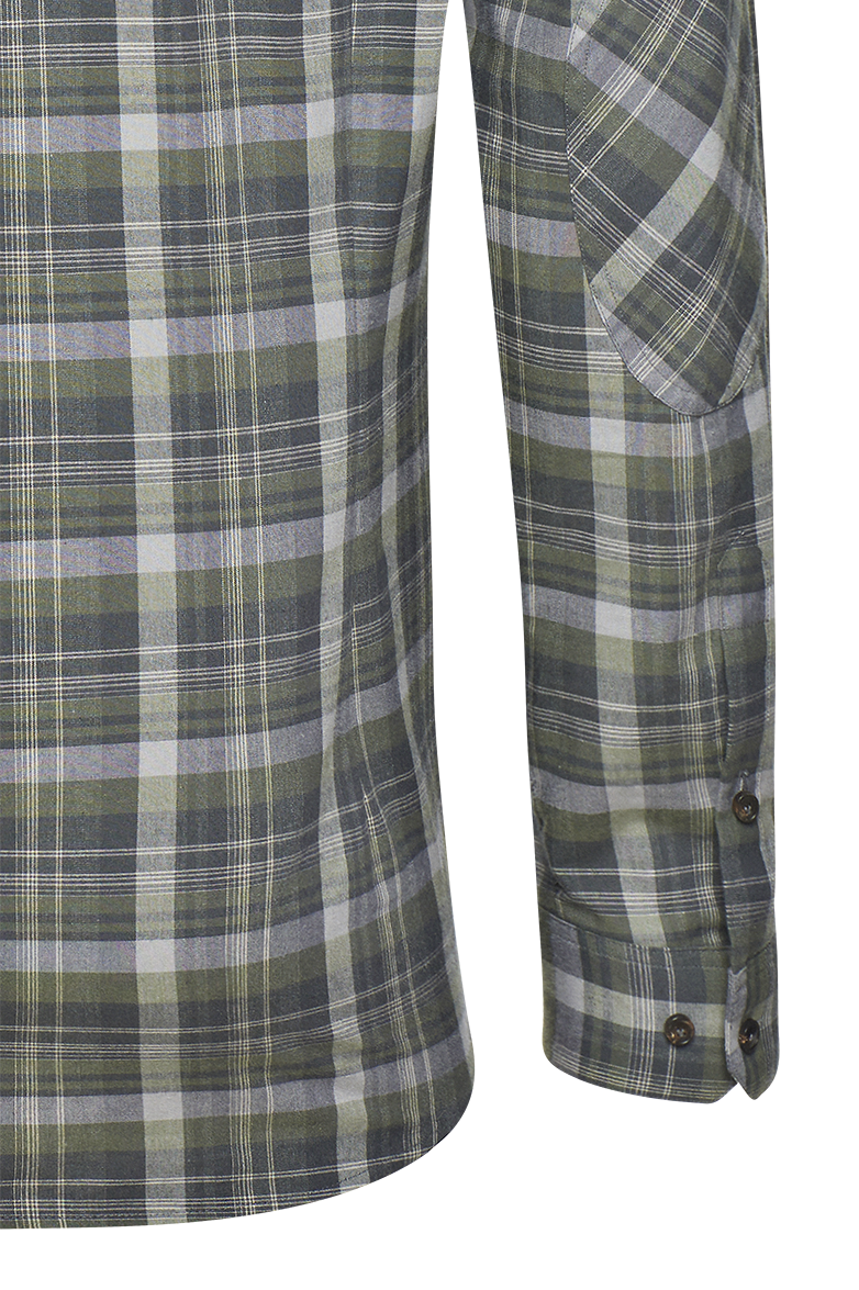 g-ssl-freizeithemd-gr-n-baumwoll-flanellhemd-mit-patches image 6