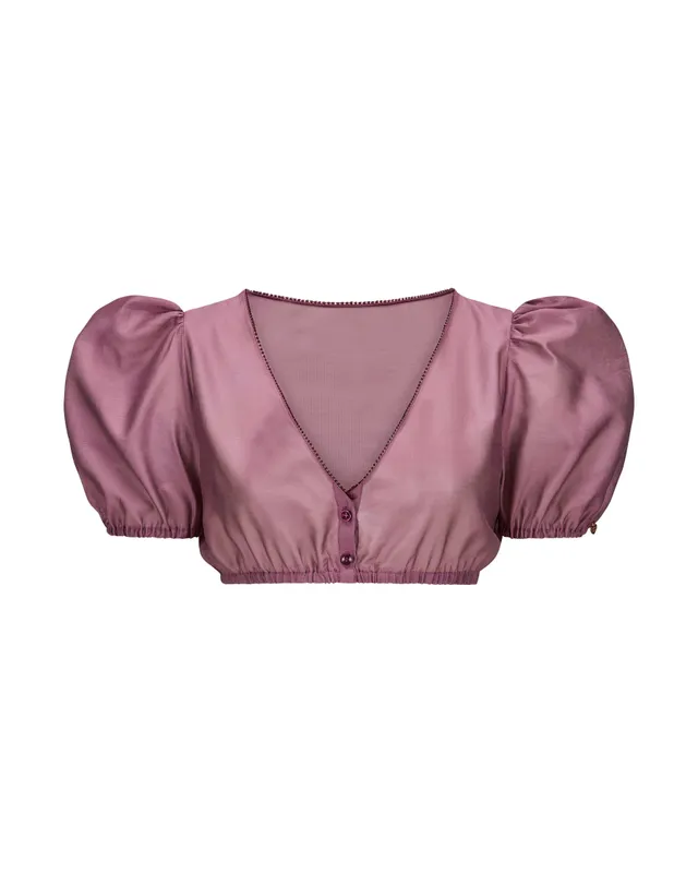 alpenherz-bluse-feli-mini-puff-chiffon-altrosa image 1