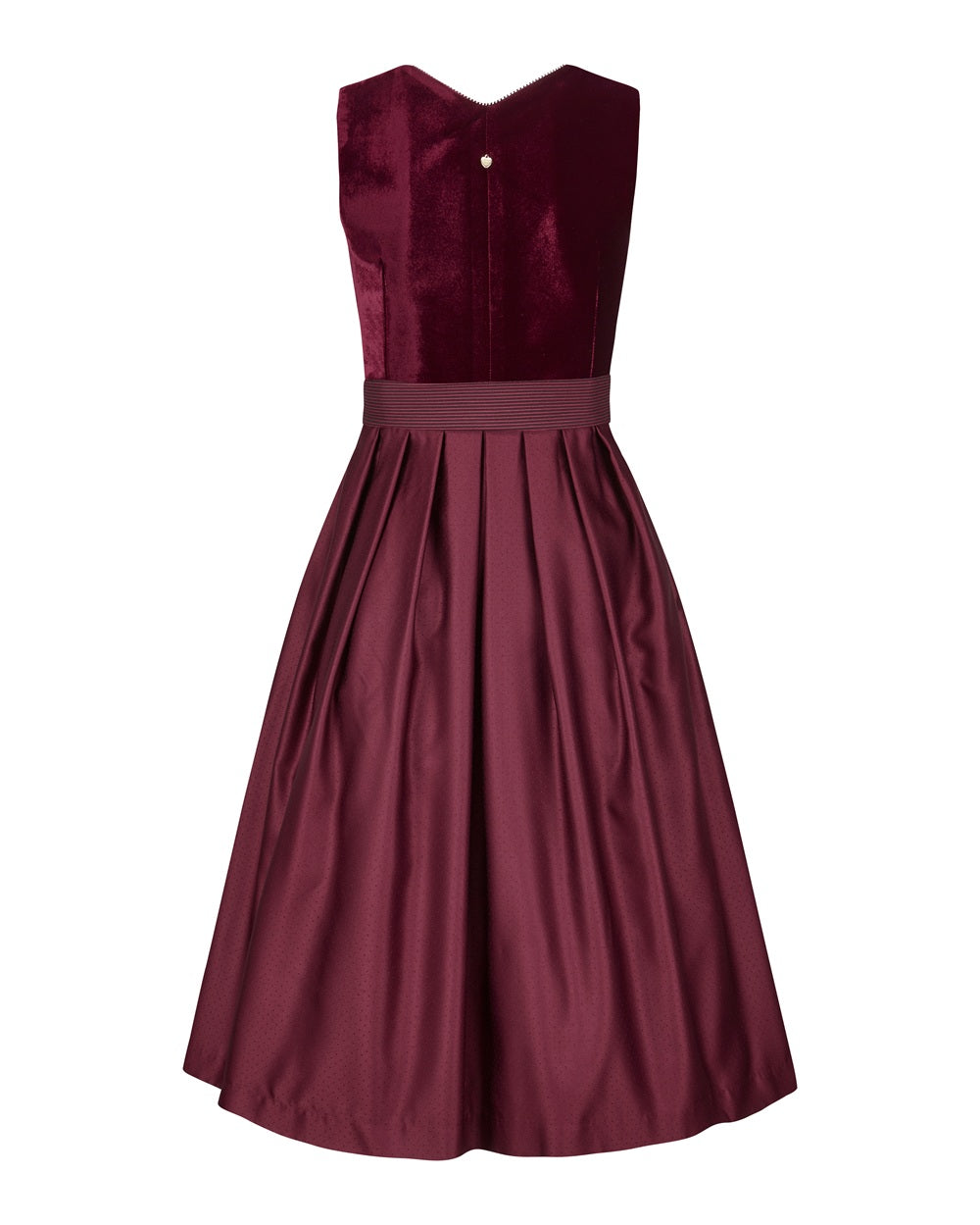 alpenherz-dirndl-rubina-wet-velvet-rot-samt-mieder image 5