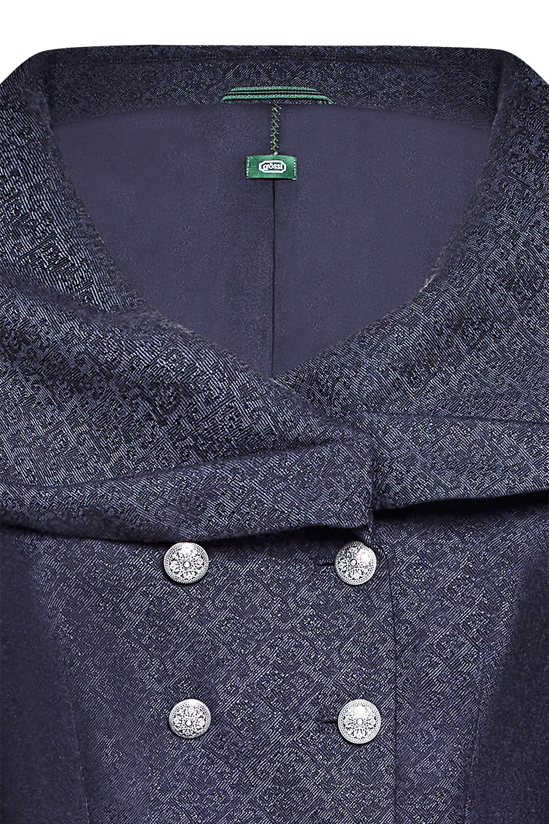 g-ssl-carmen-jacke-wolle-jacquard-grau-schwarz-damen-doppelreiher image 3