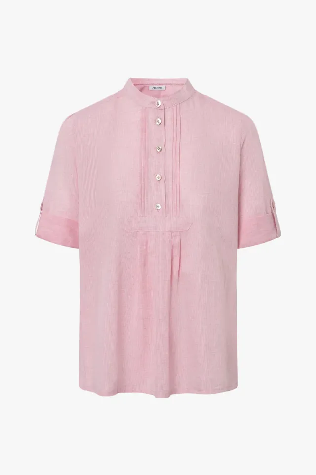 felicitas-bluse-balthild-baumwoll-leinen-borte image 1