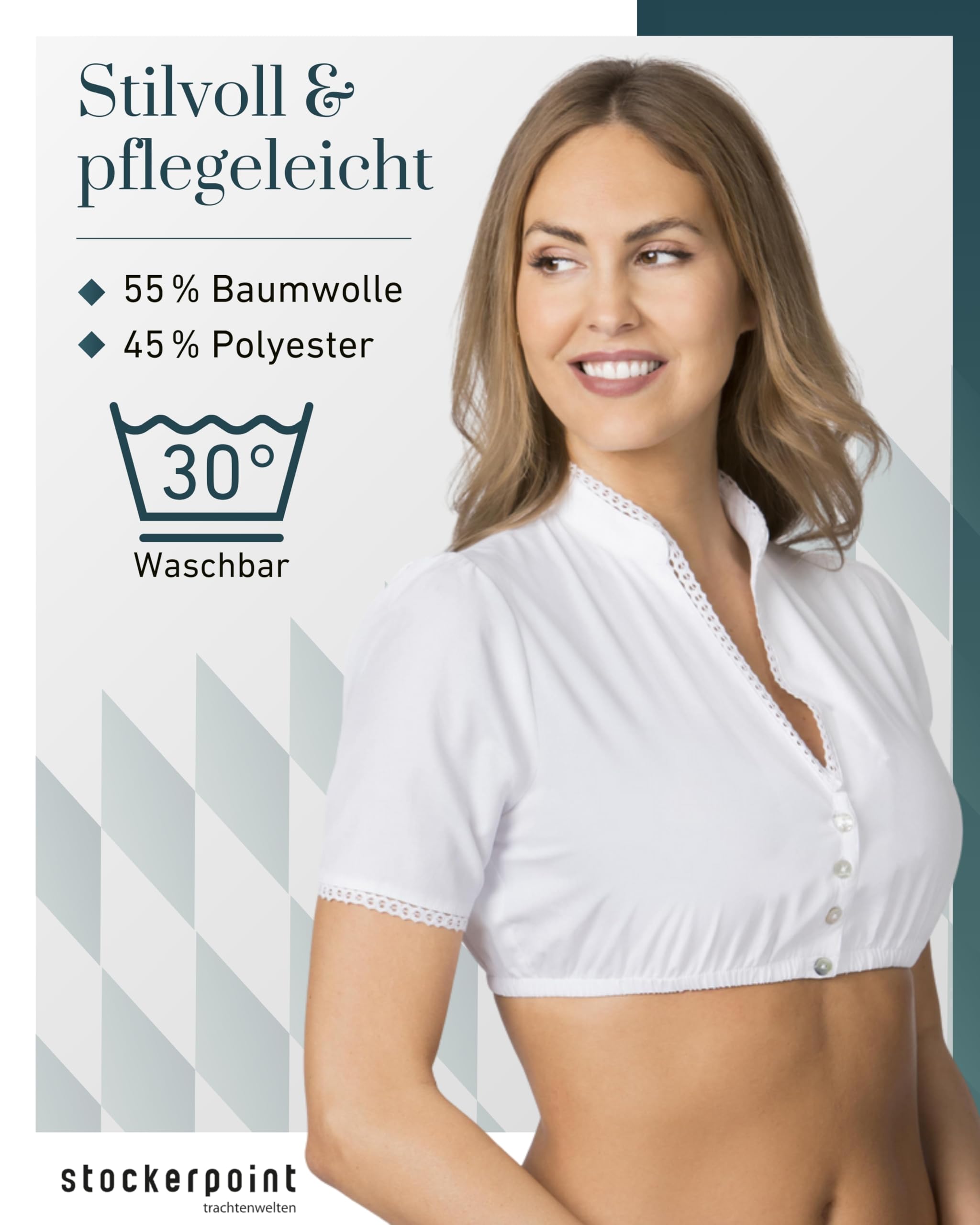 stockerpoint-dirndlbluse-dorette-gr-32-54-hochgeschlossen image 3