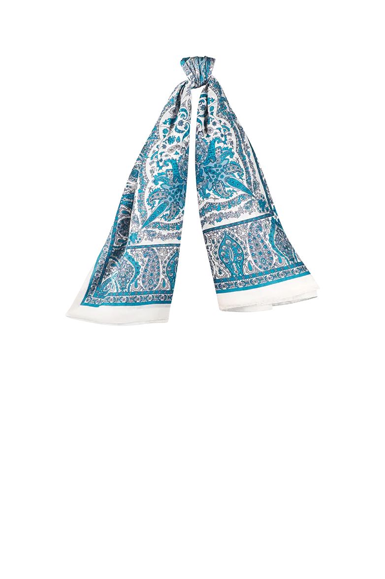 g-ssl-baumwoll-tuch-mit-paisley-druck-grau-schwarz image 1