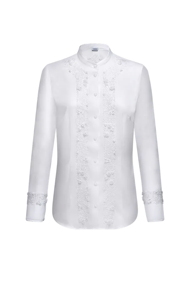 g-ssl-editionsbluse-aus-baumwollsatin-taillierte-trachtenbluse-mit-handstickerei image 1