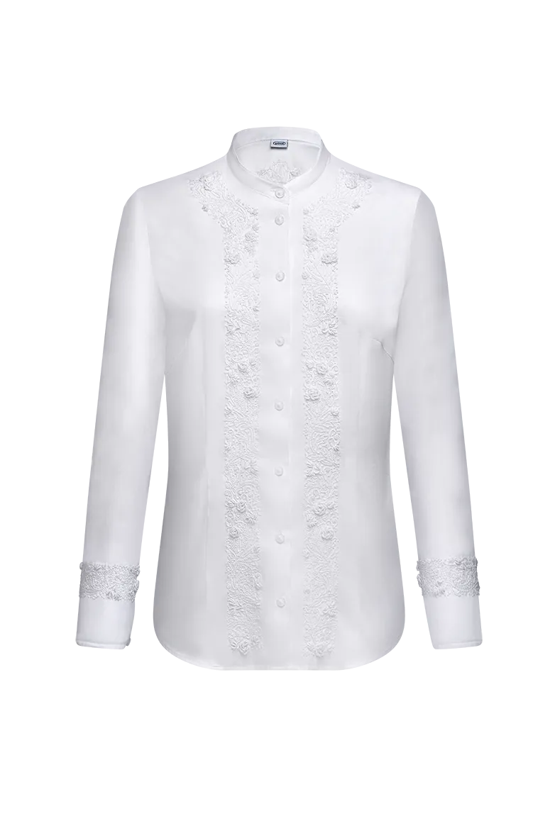 g-ssl-editionsbluse-aus-baumwollsatin-taillierte-trachtenbluse-mit-handstickerei image 1