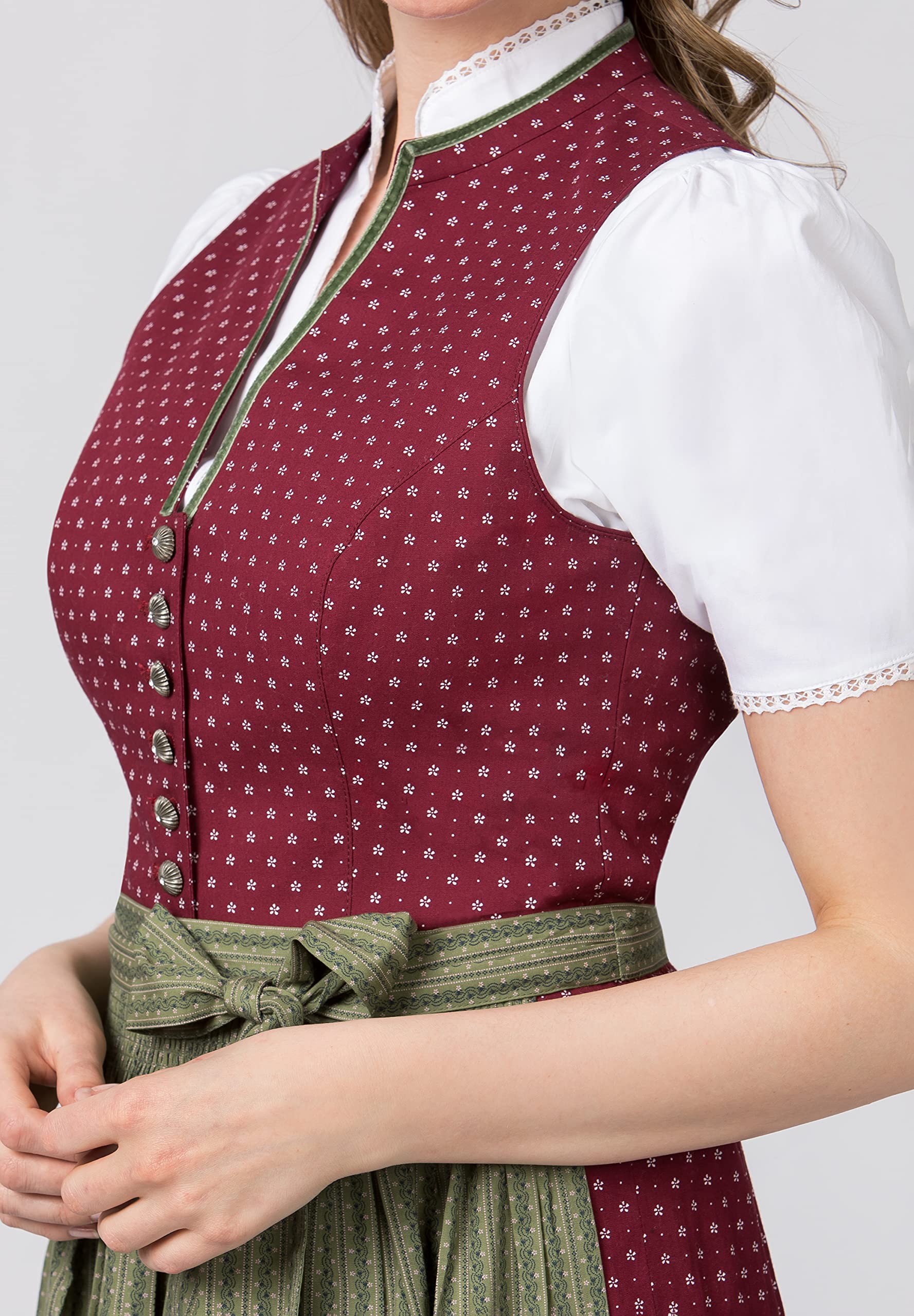 stockerpoint-bella-midi-dirndl-bordeaux-blumendruck-1er-pack image 6