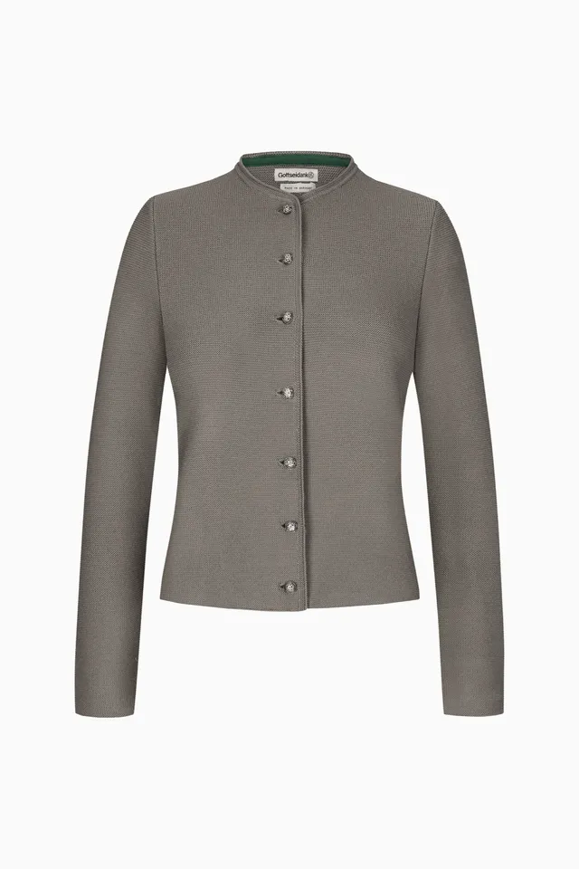gottseidank-damenstrickjacke-aloisia-uni-wollstrickjacke image 1