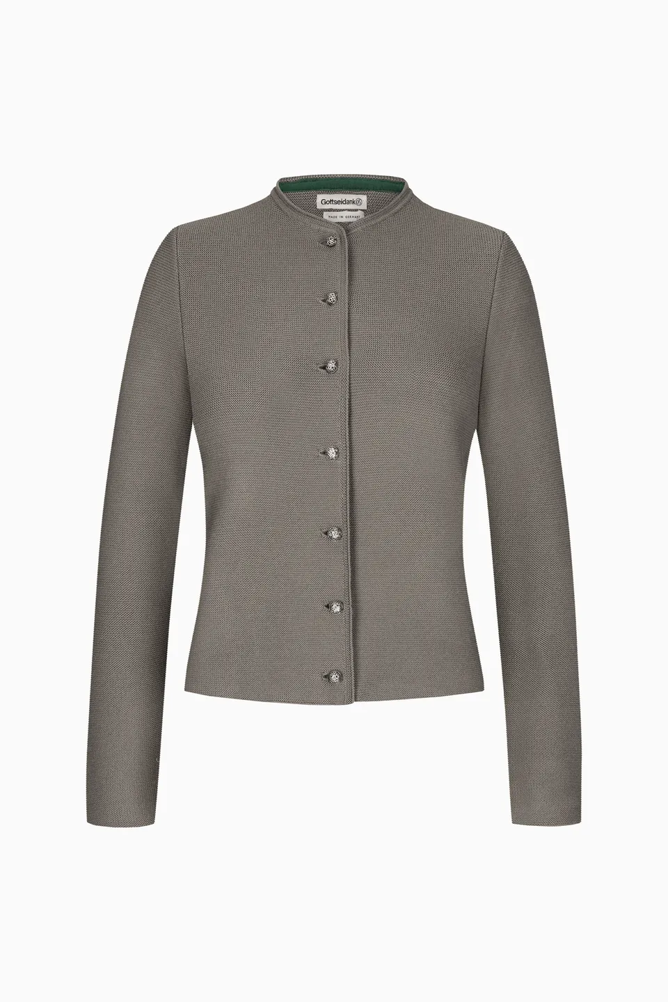 gottseidank-damenstrickjacke-aloisia-uni-wollstrickjacke image 1