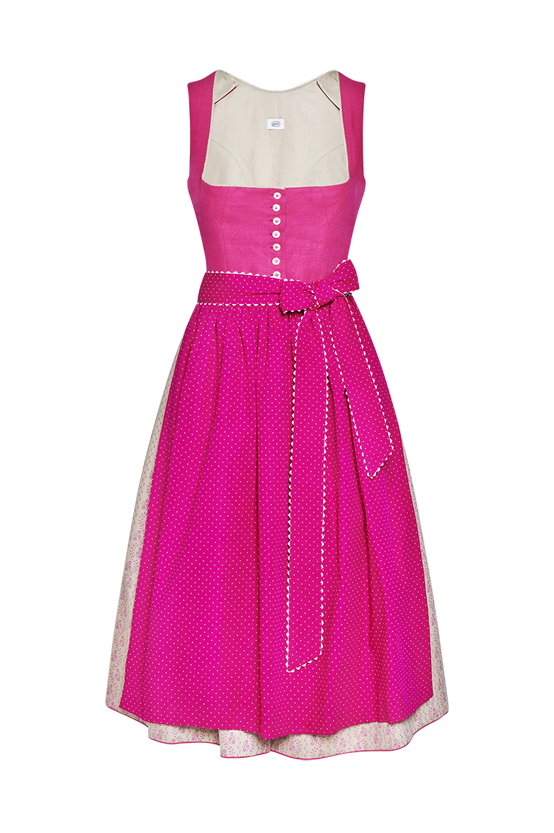g-ssl-von-blumen-berankt-dirndl-70cm-mit-leinenleib image 3