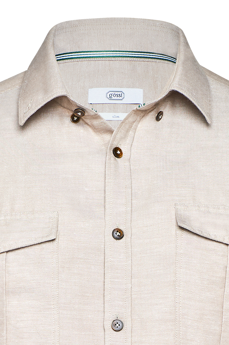 g-ssl-trachtenhemd-herren-baumwolle-hanf-natur-slim image 3