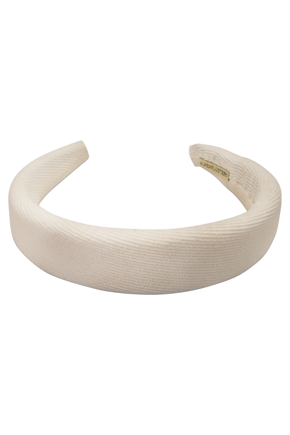alpenherz-haarreif-babycord-damen-accessoire-creme image 2