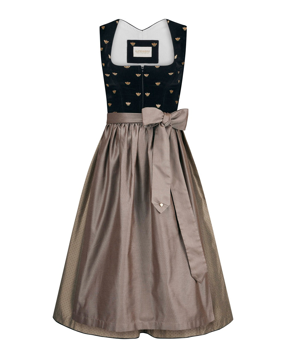 alpenherz-samtdirndl-bianca-twin-blau-3-looks-puffarm-fl-gelarm image 4
