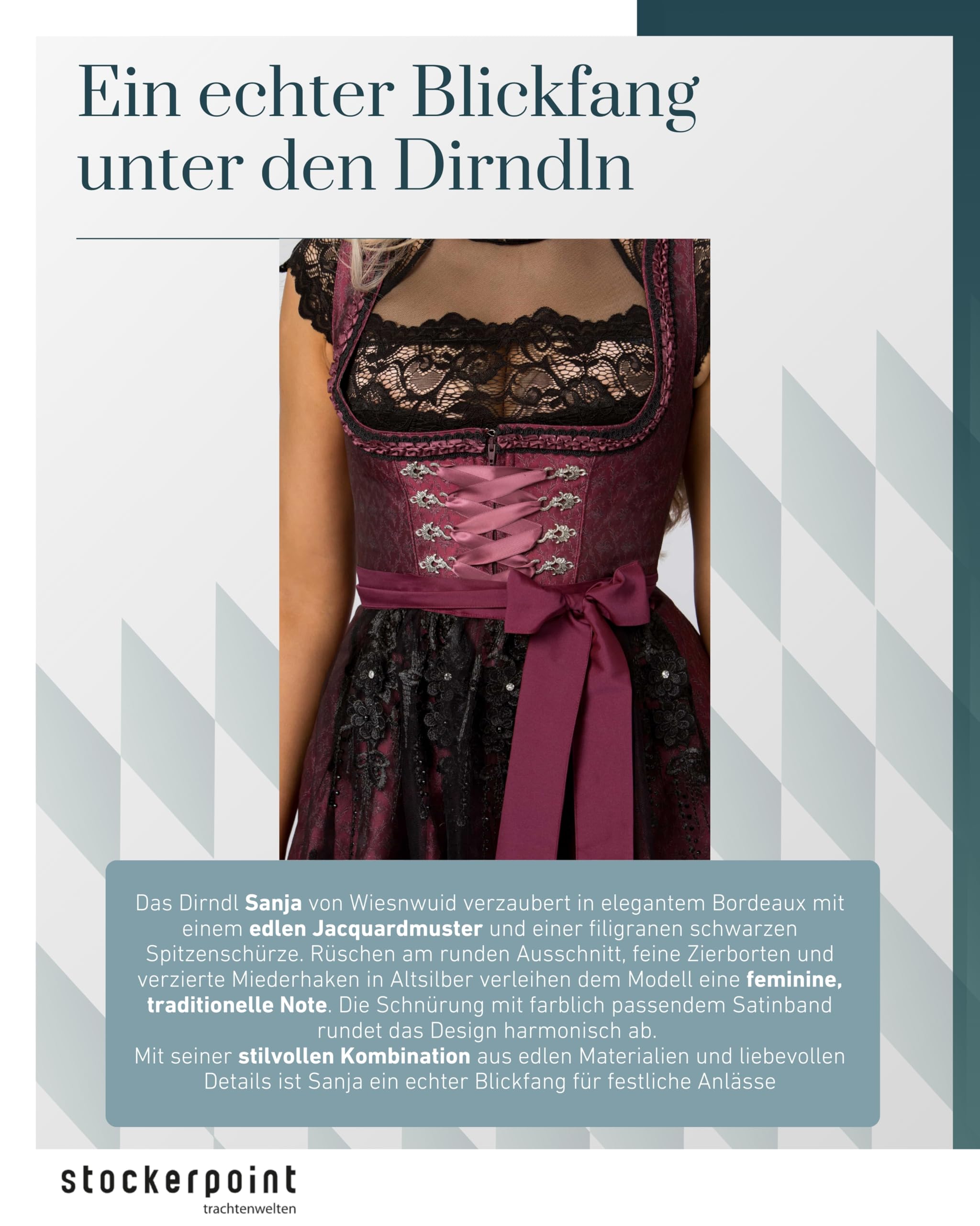 stockerpoint-damen-sanja-midi-dirndl-1er-pack image 4