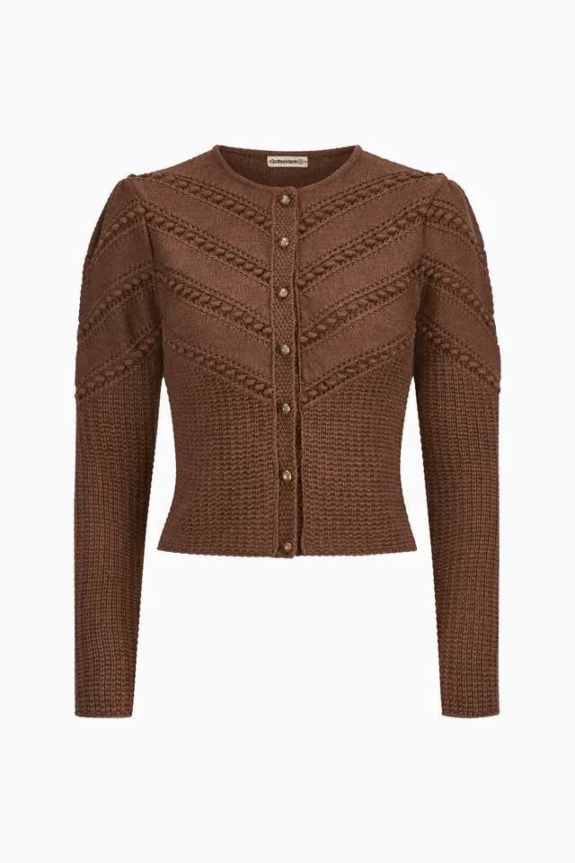 gottseidank-ophelia-damenstrickjacke-kastenform-im-zopfmuster image 1