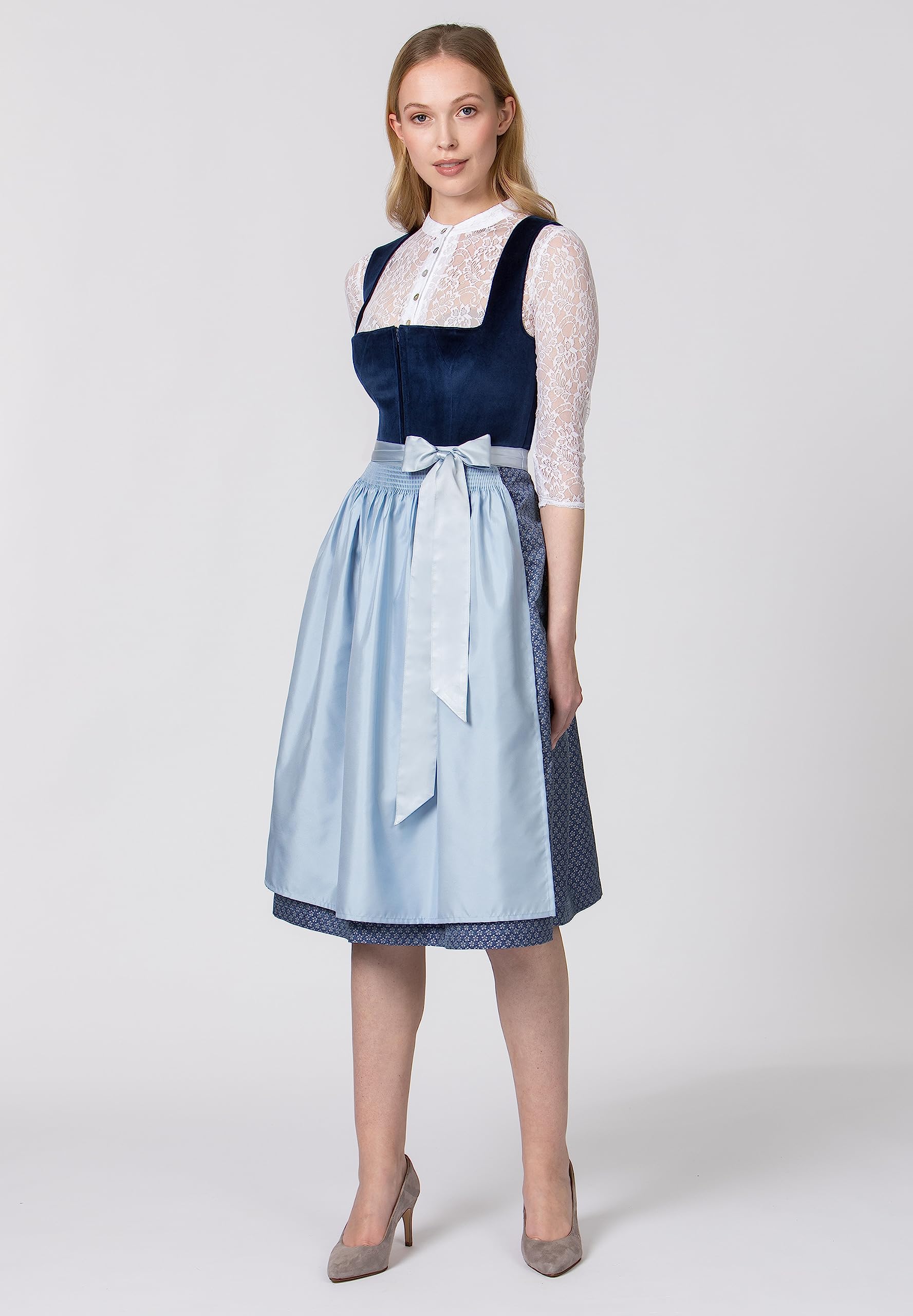 stockerpoint-dirndl-aida-indigo-samt-midi image 2