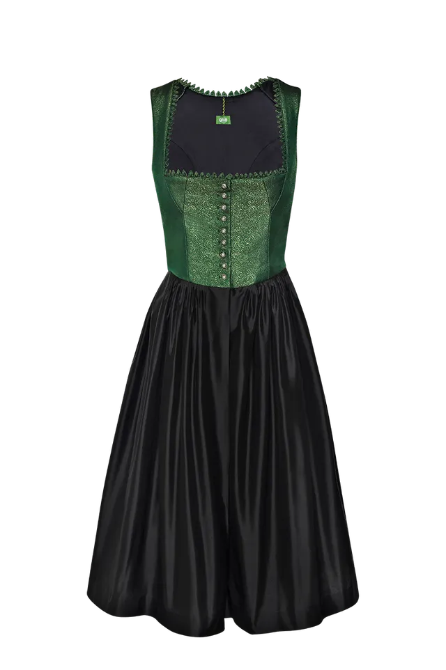 g-ssl-edle-freude-aus-seide-damen-dirndl-grau-schwarz-70-cm image 1