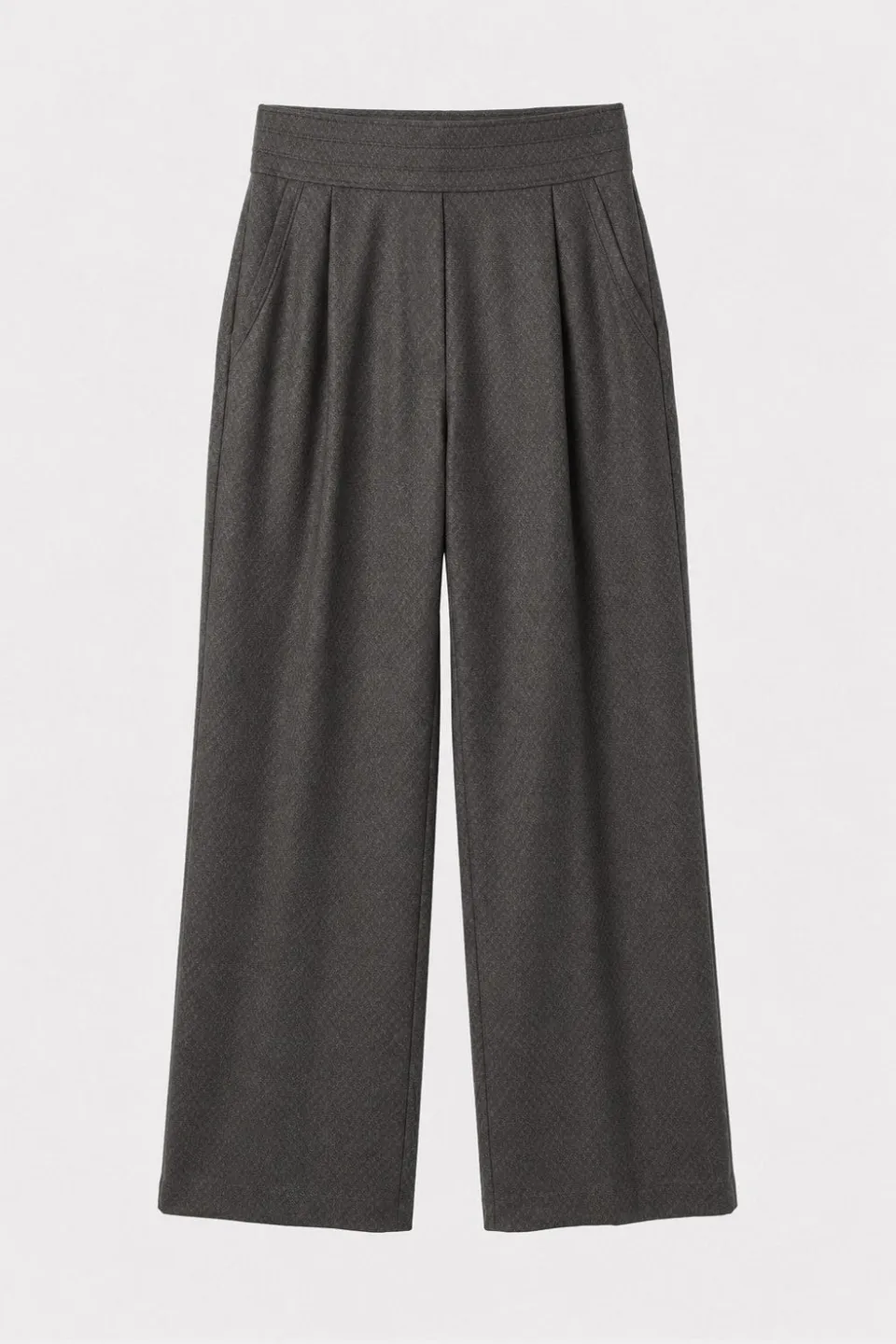 felicitas-halika-damen-hose-wollmischung-mit-falte image 1