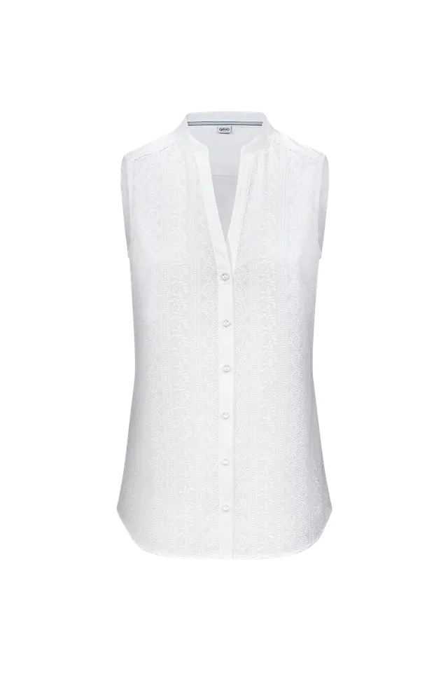 g-ssl-sommerbluse-mit-stickerei-und-spitze-rmellose-baumwoll-bluse image 1