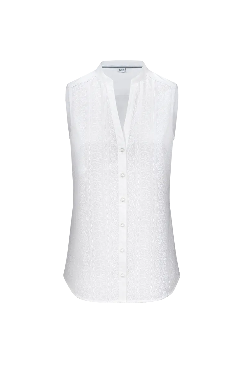 g-ssl-sommerbluse-mit-stickerei-und-spitze-rmellose-baumwoll-bluse image 1