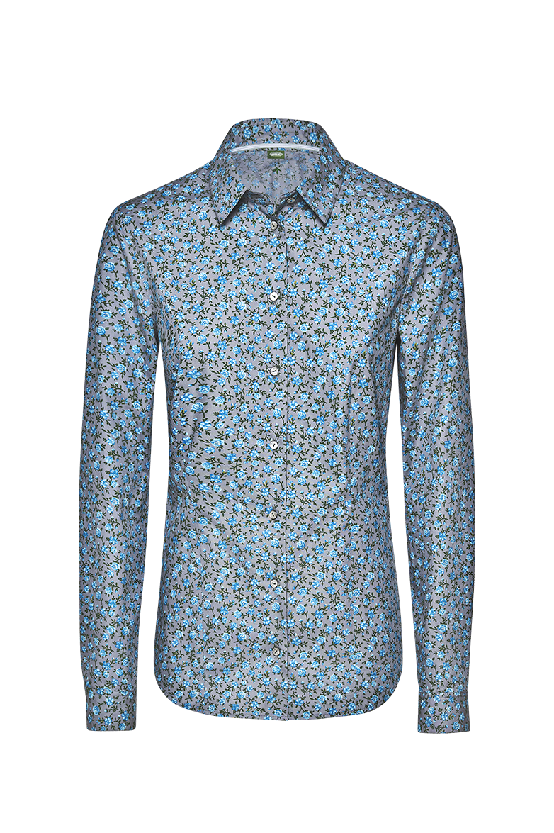 g-ssl-blumenmeer-damen-hemdbluse-blau-mit-floralprint-und-perlmuttkn-pfen image 1