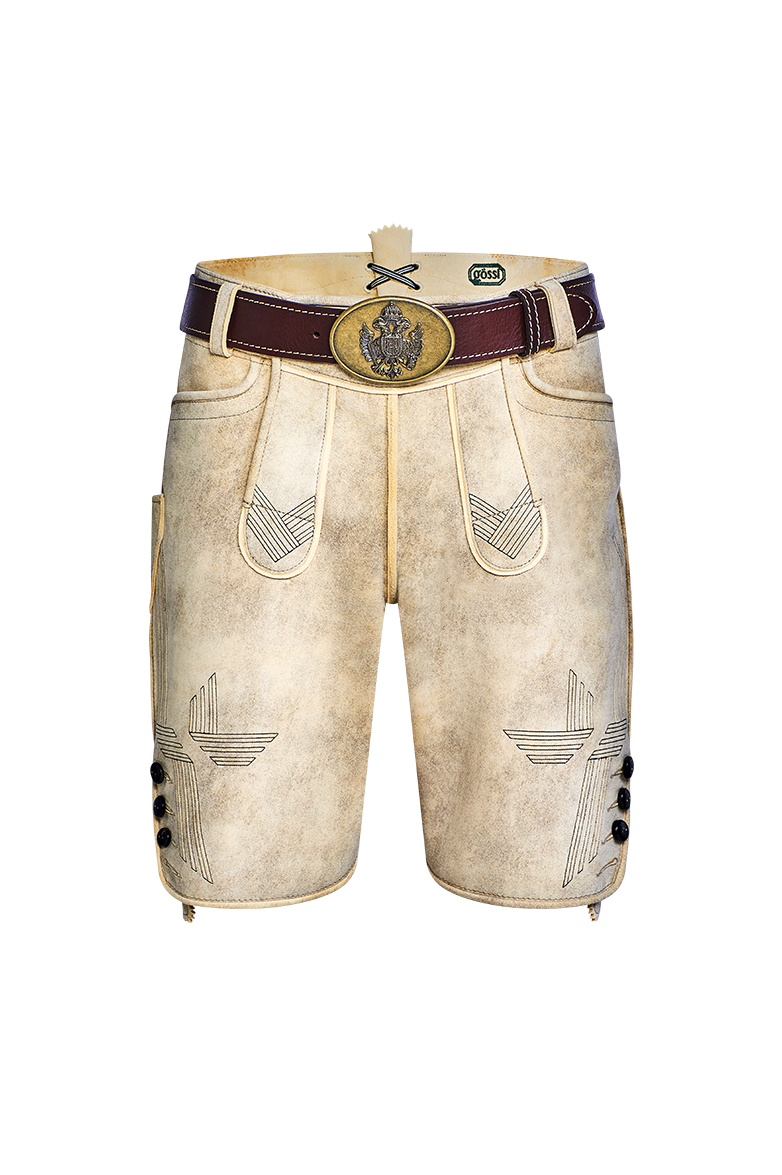 g-ssl-klare-linie-hirschlederhose-herren-gelb image 1