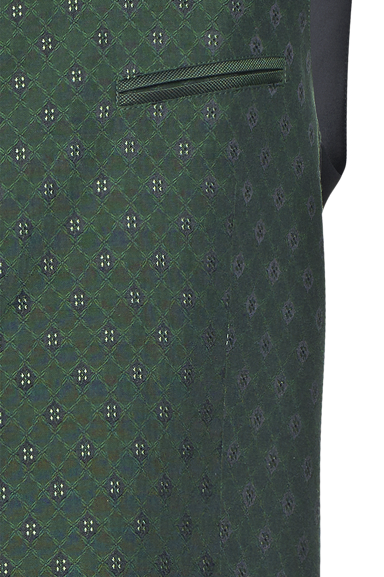 g-ssl-gilet-mit-esprit-herren-trachten-gilet-seide-gr-n-jacquard image 5