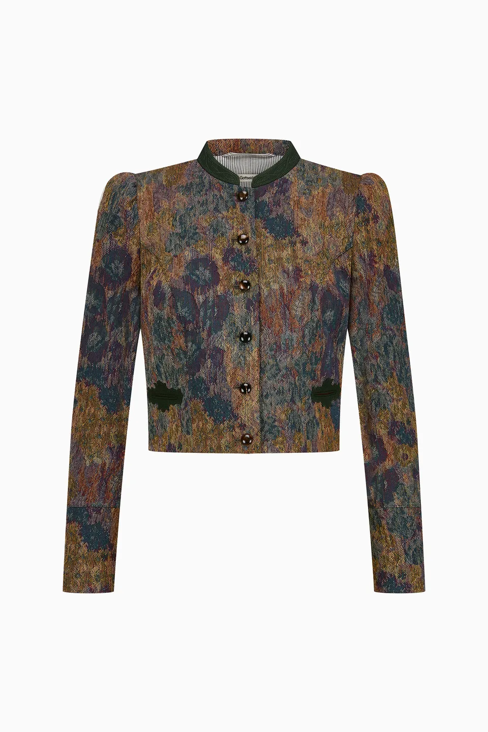 gottseidank-miederjacke-flora-mit-besticktem-stehkragen-aus-kontraststoff image 1
