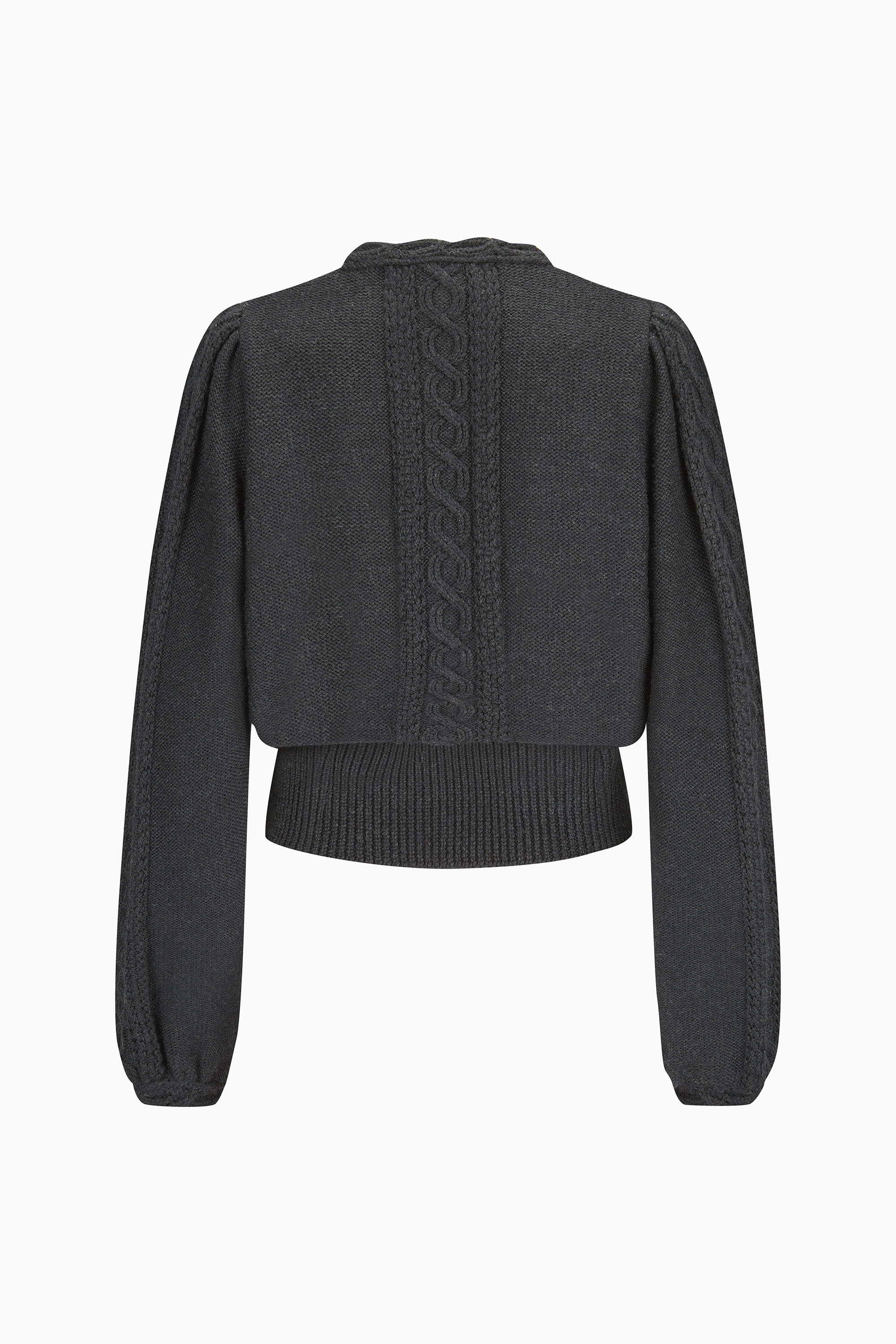 gottseidank-damenstrickjacke-lea-linksstrickjacke-mit-stehkragen image 2
