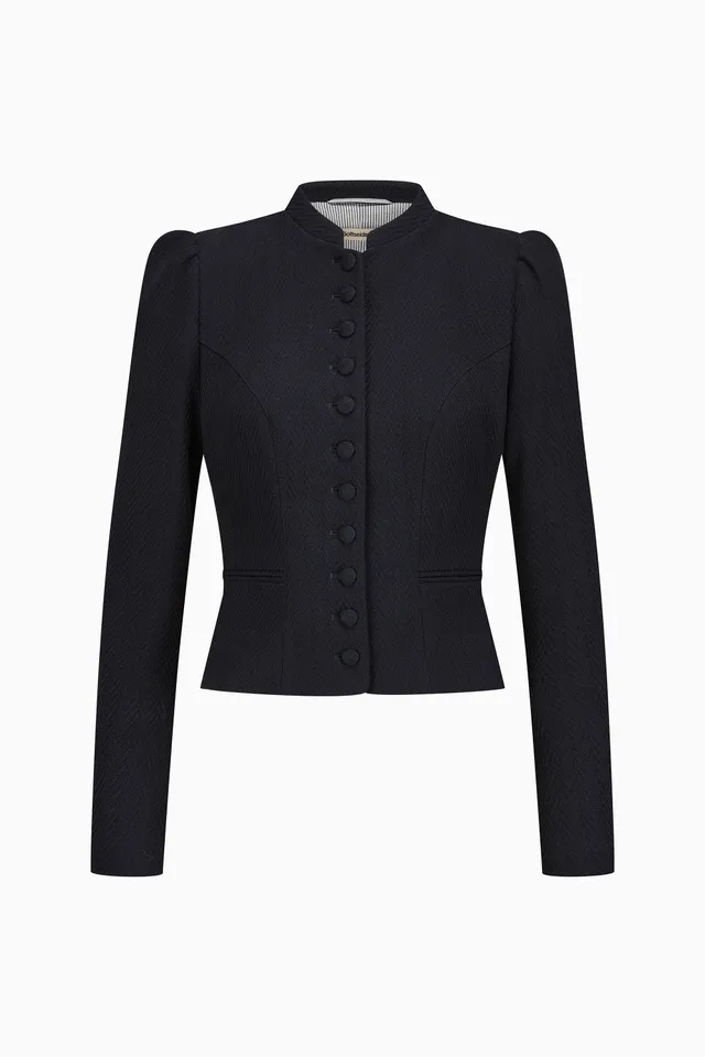 gottseidank-miederjacke-belinda-stehkragen-langer-puffarm image 1