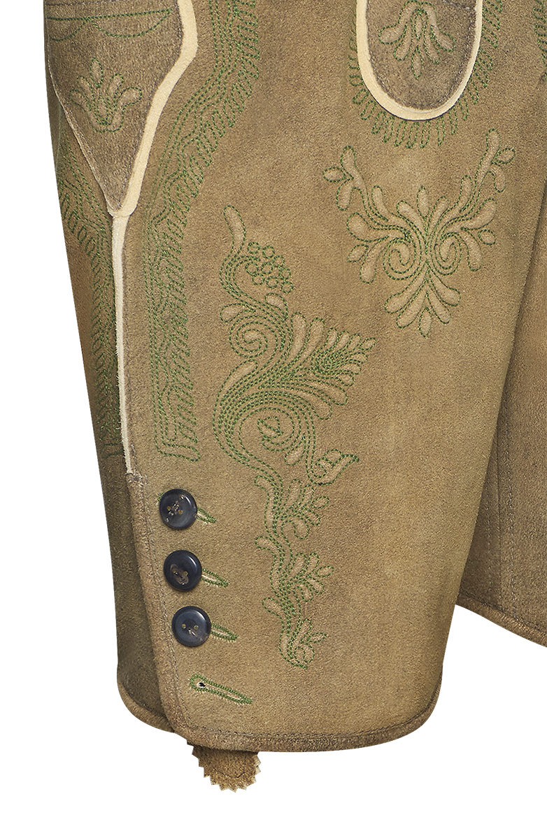 g-ssl-7-nahtige-lederhose-herren-hirschleder-braun-bestickt image 6