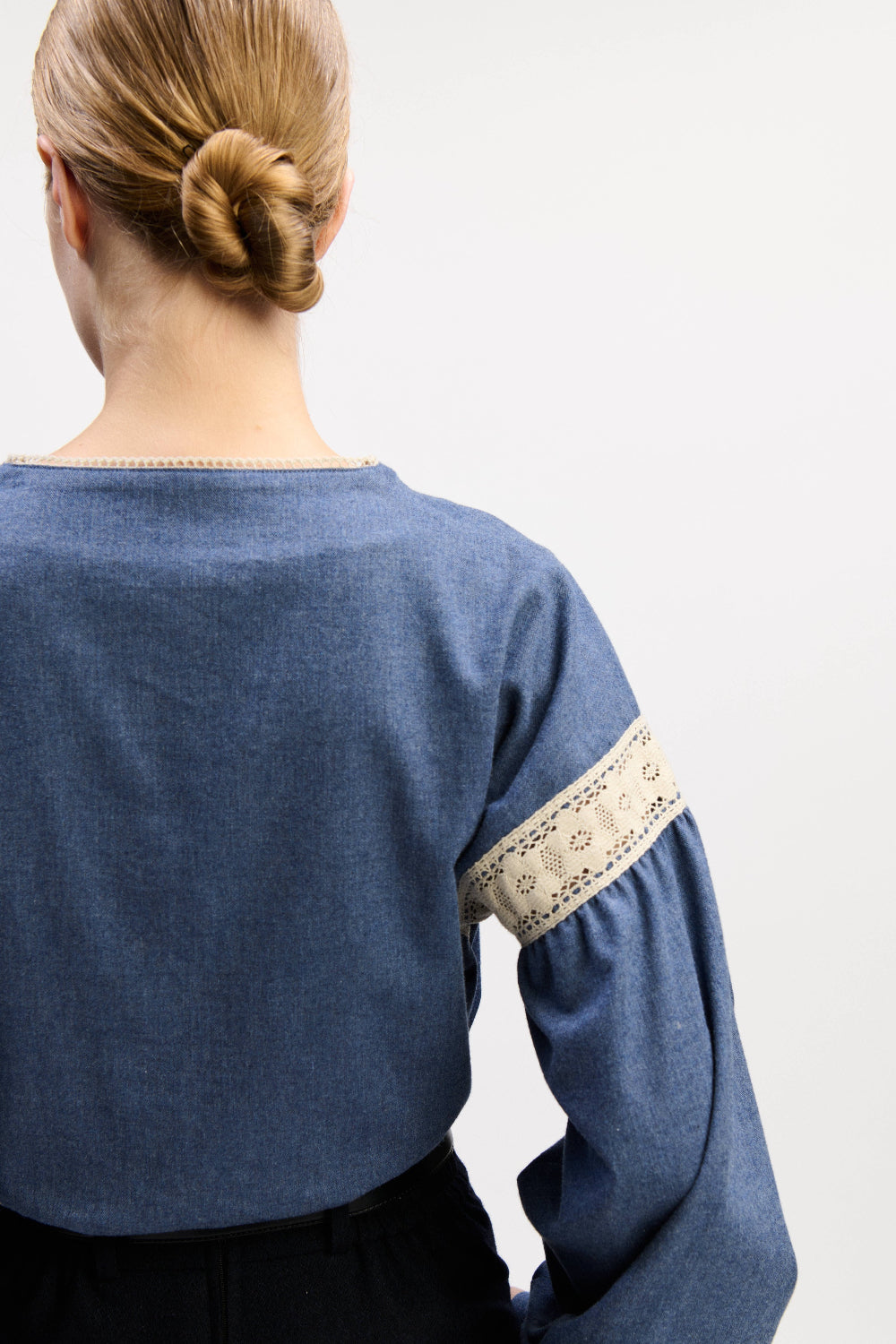 felicitas-damen-bluse-billi-baumwoll-flanell-mit-spitze image 3