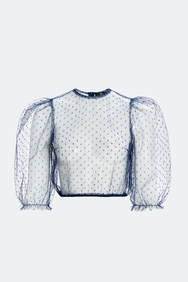 traumtrachten-bluse-leni-in-nachtblau image 1